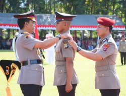 Wakapolda Sulteng Lantik 129 Bintara Polri Polda Sulteng