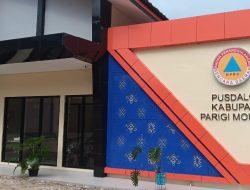 Bupati Resmikan Gedung Pusdalops BPBD Parimo, Sindir Ketinggian Bangunannya