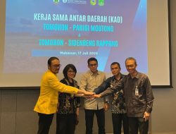 Penguatan Ketahanan Pangan, Parimo Kerjasama dengan Kota Tomohon