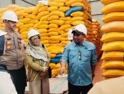 Harga Tetap Stabil, TPID Sulteng Tinjau Stok Beras di Parimo