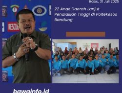 22 Anak Daerah Lanjut Pendidikan Tinggi di Poltekesos Bandung