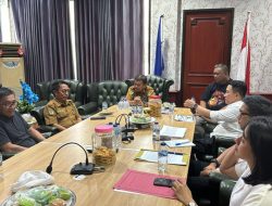 Wabup Dukung Percepatan Infrastruktur di Parimo Bersama Dirjen Cipta Karya