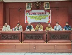 Pemkab Parimo Gelar Rakor Bersama Forkopimda, Lembaga Adat, dan Tokoh Masyarakat