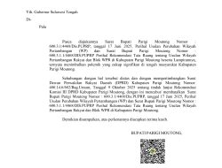 Pemda Parimo Resmi Cabut Usulan Wilayah Pertambangan