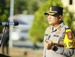Gelar Apel Operasi Lilin 2025, Polres Parimo Pastikan Keamanan Perayaan Nataru