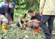 Wabup Parimo Pimpin Aksi Tanam Pohon di Bantaran Sungai Tanahlanto