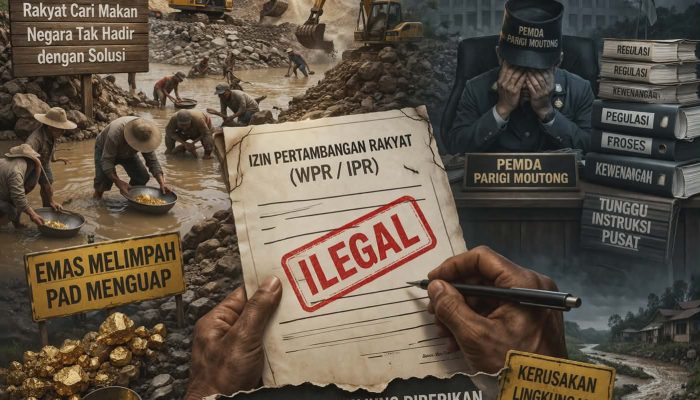 PETI Merajalela, Regulasi Tambang Rakyat Tak Kunjung Terbit Dan Tanpa Ada Solusi