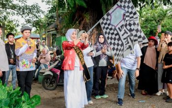 Puluhan Anak PAUD Semarakkan Hardiknas di Parigi, Hujan Tak Padamkan Semangat Berkarya