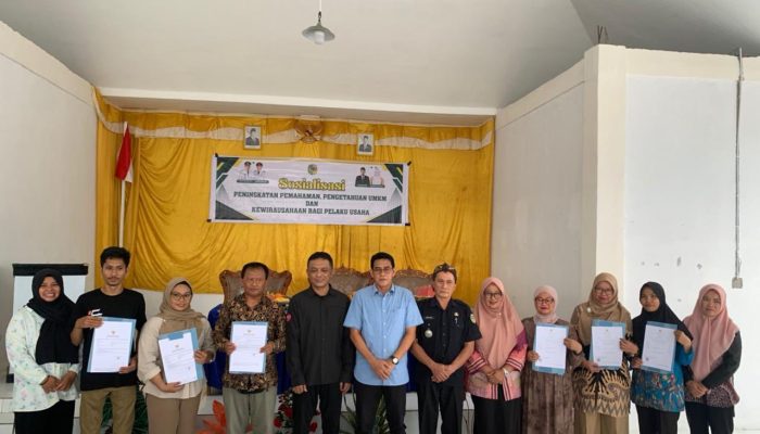 Pemda Parimo Perkuat Ekonomi Kerakyatan, UMKM Desa Dibekali Strategi dan Akselerasi Digital