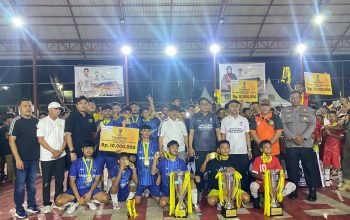 Turnamen Futsal Pelajar Piala Bergilir Bupati Parimo 2026 Resmi Ditutup, Jadi Ajang Lahirkan Generasi Juara