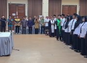 Perkuat Dunia Pendidikan, Bupati Lantik 132 Kepsek Parimo