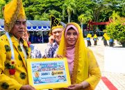 Tampilkan Bomba Saga, TK Negeri 1 Parigi Raih Juara I Karnaval Hardiknas