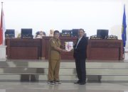 DPRD Parimo Gelar Paripurna, Wabup Sampaikan Penjelasan LKPJ 2025