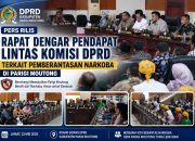 DPRD Parimo Gelar RDP Lintas Komisi Bahas Penanganan Narkoba di Sidoan