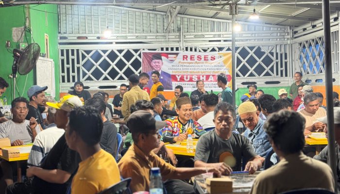 Reses Sambil Domino, Yushar Tampung Keluhan Warga soal Jalan dan Banjir