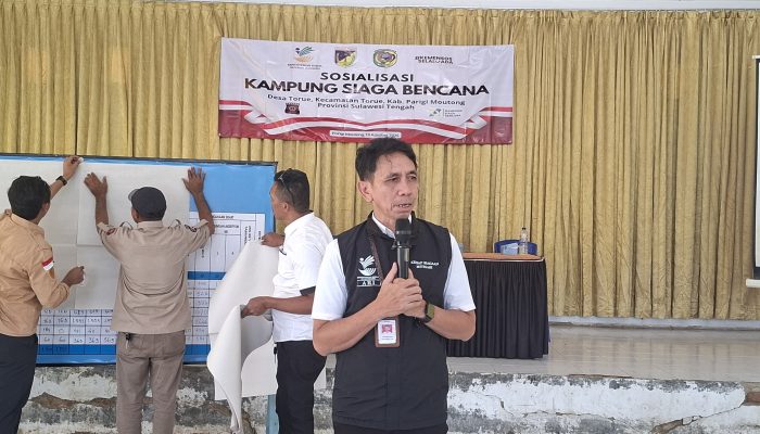 Kemensos Dorong Torue Jadi Kampung Siaga Bencana, Perkuat Ketangguhan Warga