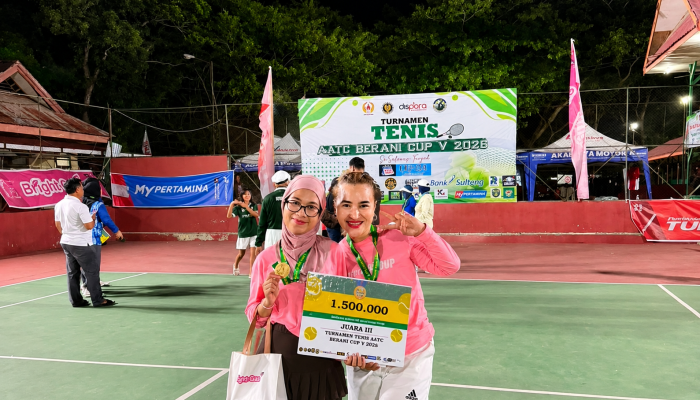 Putri Tagunu-Putri Passau Tembus Podium, Tenis Putri Parimo Mulai Berkembang