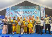 TBM Sou Mpelava Meriahkan Festival Literasi Parimo 2026 melalui Pembacaan Nyaring Cerita Anak Dwibahasa